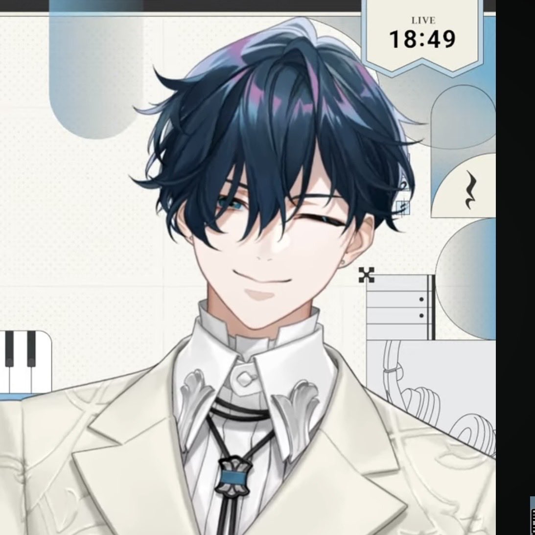 ___ymd3's tweet photo. 2曲目を弾いて画面に戻ってきたとき
「ね、聴いたことあるでしょ？」(ウインク) https://t.co/7tqOH3EwnN