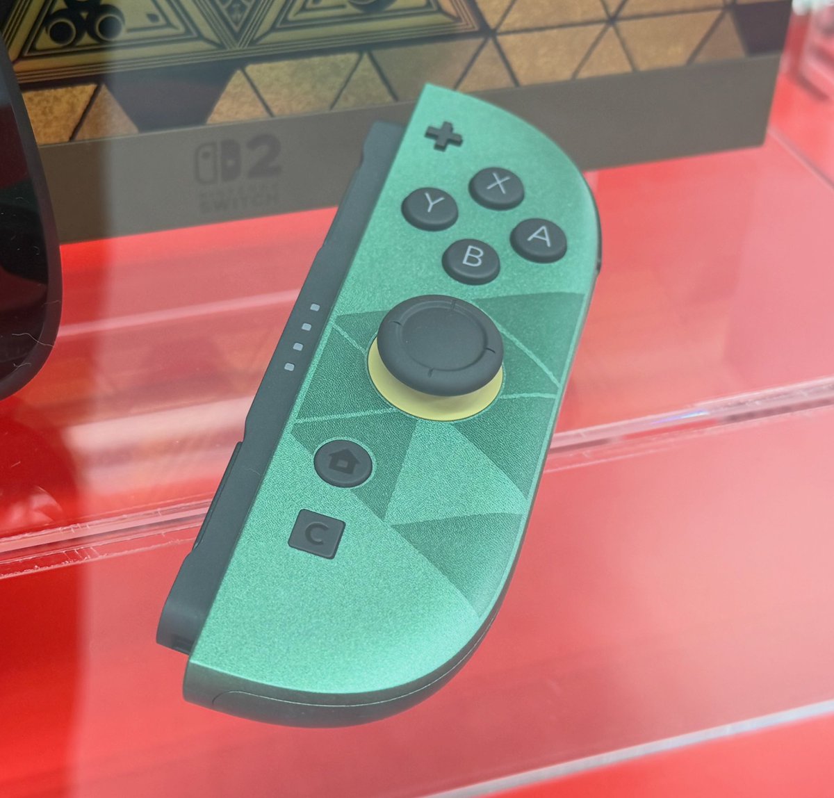 4amlaundry's tweet photo. Got to see the Legend of Zelda 40th anniversary special edition Switch 2 in person today, it’s beautiful! 

What do you think, worth the preorder? https://t.co/ssOfygNs0l