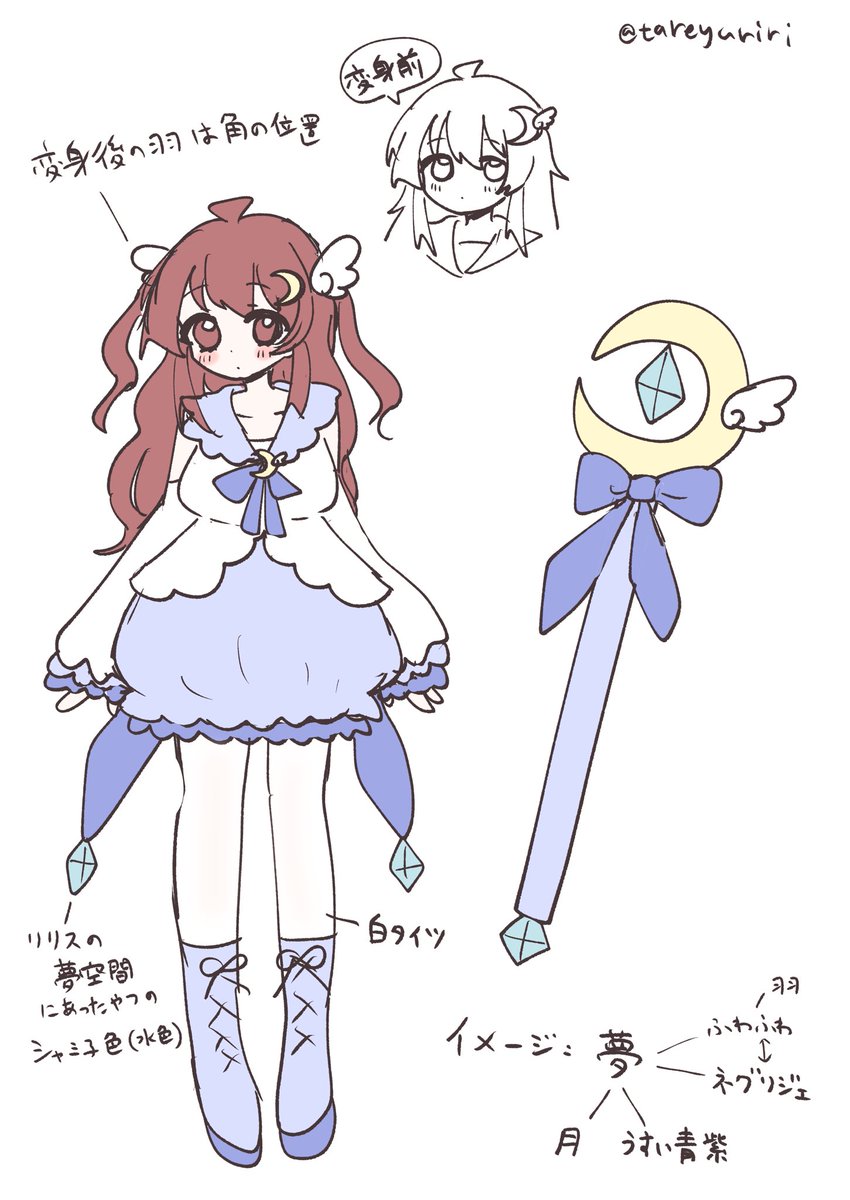 tareyuriri's tweet photo. sgさんの新刊コピ本の逆転シャミ子魔法少女姿キャラデザやりました！めちゃいい感じの漫画なのでぜひ https://t.co/xWDUiKusFM