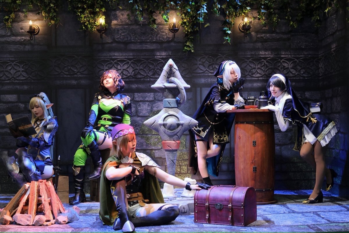 sameriochan's tweet photo. #TGS2026 お疲れ様でした☺️✨

去年に引き続き『Wizardry Variants Daphne』様に関わらせていただけて、とても光栄でした🫶

たくさん冒険者さんとの出会いに感謝です🙇‍♀️
4日間ありがとうこざいました✨

#ウィズダフネ https://t.co/Cnx13X6VWc