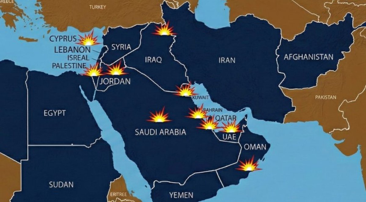 IranObserver0's tweet photo. ⚡️BREAKING:

Iran's War Command Warns Regional Countries:

"Certain countries in the region have once again been deceived, and they have given the United States permission to use their territories against Iran

If the United States launches an attack against Iran

All of its Bases and Economic interests in the Middle East will be subject to Unrestricted Strikes"