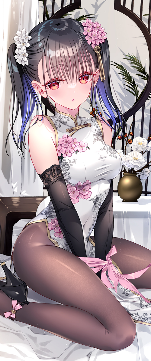 pocky_factory's tweet photo. チャイナドレス撮影会のモモ https://t.co/S0B7l0cmGV