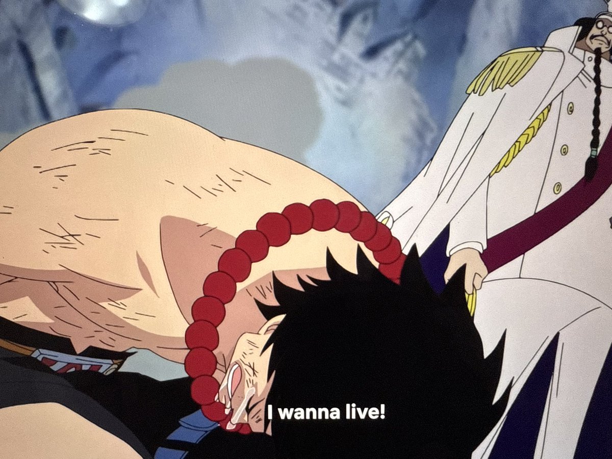 HauntingUrHouse's tweet photo. one piece characters saying they want to live will always make me emotional https://t.co/xgTlOB5b1K