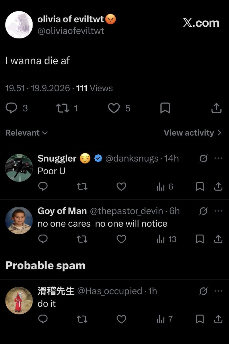 oliviaofeviltwt's tweet photo. Twitter is so peak https://t.co/Kr9ODuXN2N