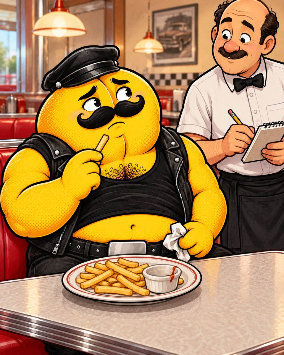 BumGrndr's tweet photo. sexually active. scared to ask for extra ketchup. https://t.co/44Mr6qi1vh