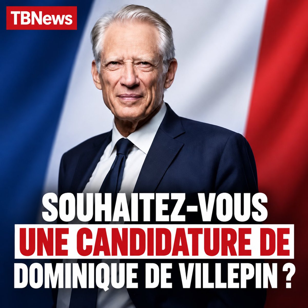 TBNewsFr's tweet photo. 🚩L’Ancien Premier ministre de Jacques Chirac y pense de plus en plus. https://t.co/16tGXEfbNq