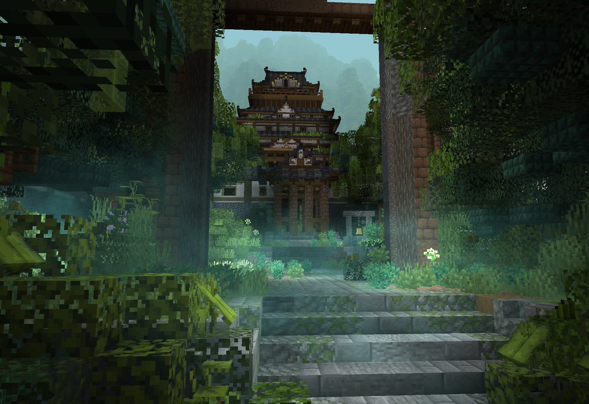 mayymine__'s tweet photo. Verdant Keep
built with @LoneWolin 
#minecraftㅤ https://t.co/7k3UvqSuwi
