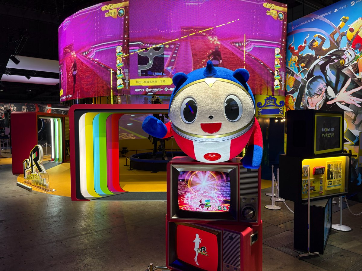 Atlus_jp's tweet photo. 【東京ゲームショウ2026】
セガ／アトラスブースにお越しいただいた皆さま、応援いただいた皆さま、誠にありがとうございました✨

アトラス作品をコンゴトモヨロシクお願いします！

#アトラスTGS2026 #segaatlus2026 https://t.co/8n64Z2UMFo