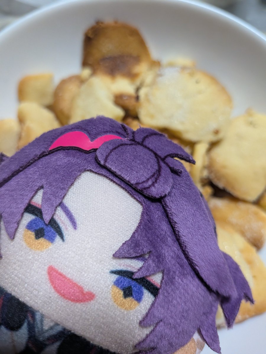 Q53l0n's tweet photo. クッキー作ったぁぁぁぁぁ！✨(上手すぎる)
 #にじぱぺ  #にじさんじ  #葛葉 #渡会雲雀  #クッキー https://t.co/p8rbRejh4Q