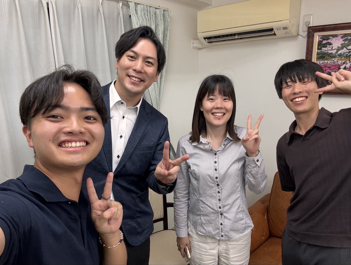 Sheepro2nd's tweet photo. 今日、日本を代表する家庭連合2世の3団体の代表をお招きし、約2時間半にわたって対談しました！

「これまで」と「これから」。
二世として、これから何ができるのか。
私たちも必死に考えています！

🟥信者の人権を守る二世の会 小嶌代表
🟦信教二世遊説隊NABI 影山代表
🟧関西二世の会 濱頭代表

それぞれのYouTubeで公開予定です。
ぜひお楽しみにお待ちください！