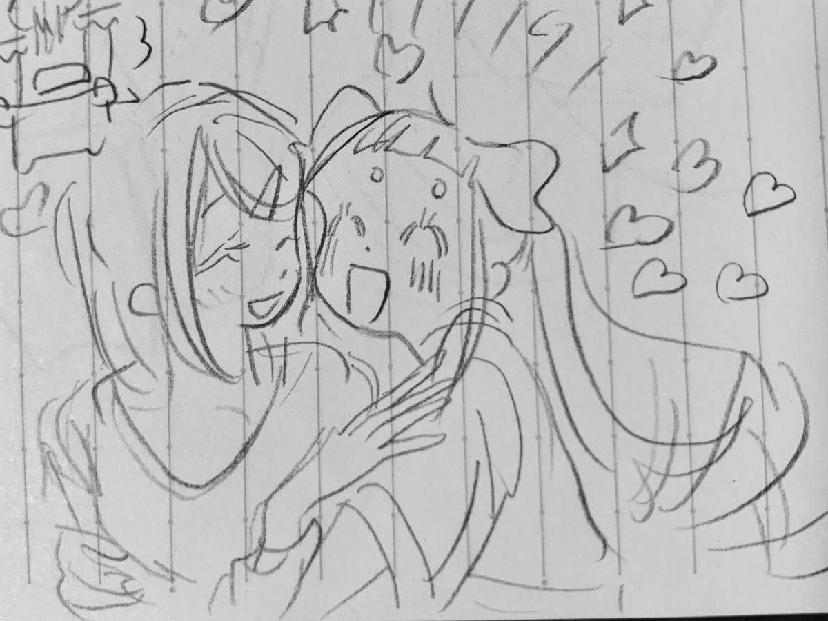 _asahisub's tweet photo. こっちはルーズリーフのらくがき https://t.co/jB5KYqBvGZ