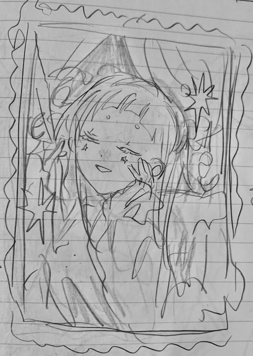 _asahisub's tweet photo. こっちはルーズリーフのらくがき https://t.co/jB5KYqBvGZ