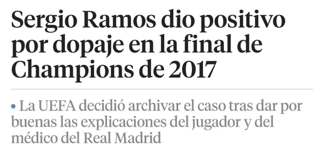 Somhiseremfcb's tweet photo. Mucho hablar de las vendas pero el único positivo por doping fue este. https://t.co/oSyVZDpmp8