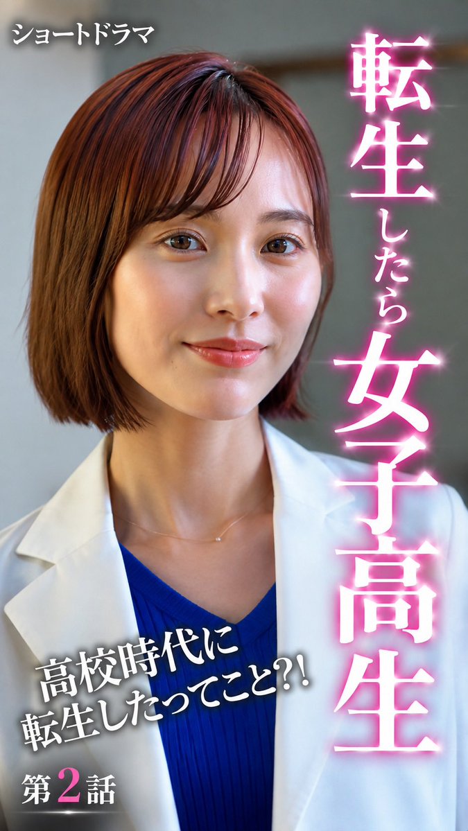 Chiakareido's tweet photo. ✨🎬本日20:00公開🎬✨ 【転生したら女子高生🏫第２話】

🌈YouTube「チアカレイド」 ▶️ https://t.co/rwoPspQYF7

橙真美咲役：立華理莉 木嶋コノハ役：引地裕美 小塚遥役：木村楓 柊野愛役：かみやまや 成沢舞・東野塔子役：櫻木はる 大倉恵子役：瀬野ユリエ
#チアカレイド https://t.co/7D32tVrubv