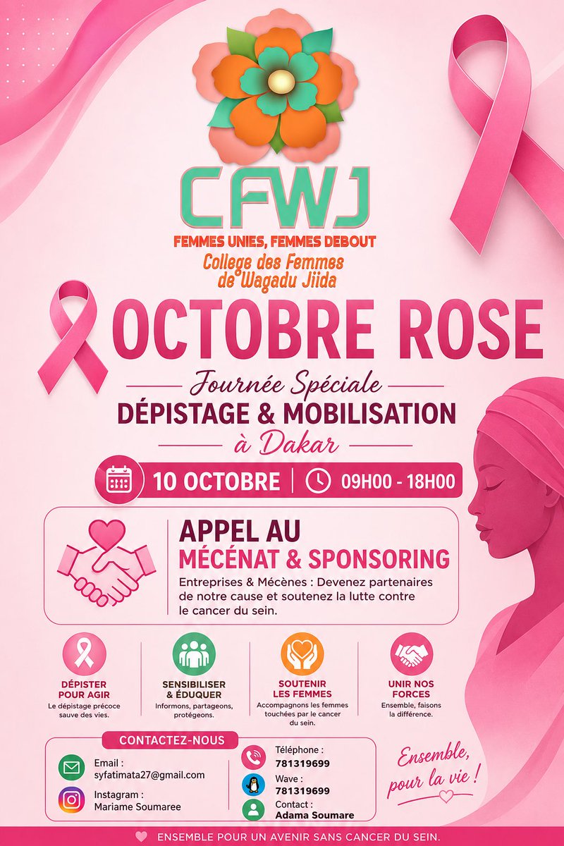 sy_tifa's tweet photo. On risque d annuler une  journee de depistage. 

Faute de sponsor https://t.co/XIiitQd9Js