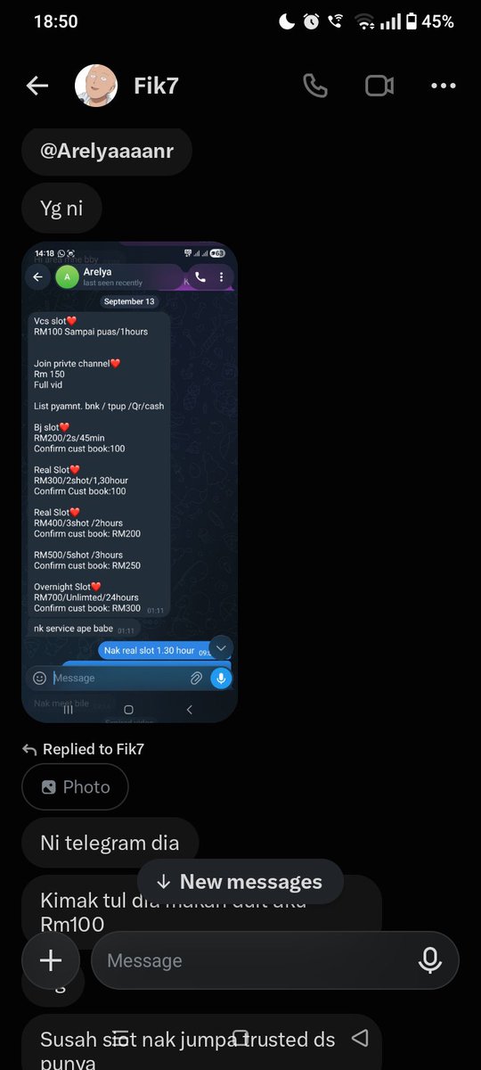 poiuy6816's tweet photo. report from my followers:
@Arelyaaaanr is a scammer!!!!! https://t.co/25jtWgWCQo