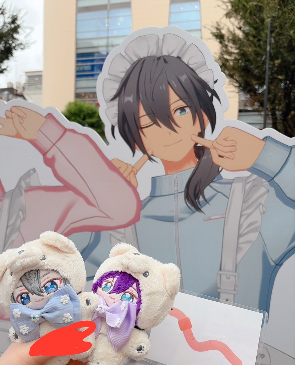 on_zi_'s tweet photo. ニマと自撮りしてきました〜！📸💙💜^^

協力：じじくさん Teaさん https://t.co/EWoPZPtboG