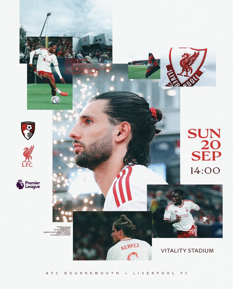 LFC612_'s tweet photo. #liverpoolday
يوم كبيييييييييييير انجلترا ❤️🔥❤️🔥❤️🔥
مباراة ضد بورنموث بالفيتاليتي .. ملعبهم رعب والله لكن موسمهم كارثي لحد الان ومتخبطين
مافيه اي خيار غير الفوز .. اي نتيجه غير الفوز شيء
كارثي بمعنى الكلمه ، 4 مباريات 3 تعثرات شيء مُحبط اتمنى نبدا التحسن بالنتايج من اليوم
اثق في ايراولا ومعرفته ببورنموث .. يارب فوز 🙏🏻❤️