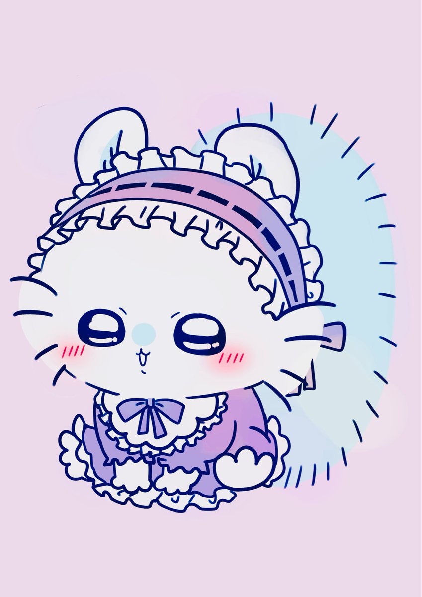 oosyajj's tweet photo. モモンガ🍑
ロリータ🎀

#ちいかわ  
#ちいかわファンアート https://t.co/zS8Wk9VkdU