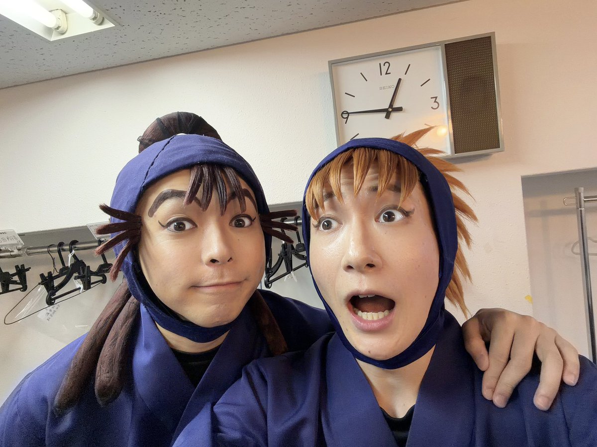 SYOGOYOSHIDAda's tweet photo. ＃劇団忍たま長屋

5日目の公演が終了しました！！
お足元がかなり悪う中でしたが…ご登校いただいたお客様誠にありがとうございました🙇‍♂️🙇‍♂️本当にお気をつけてお帰りくださいませ！！

明日は休演日。
ゆるりとお風呂に浸かろうと思います。 https://t.co/ahRUVUZU8e