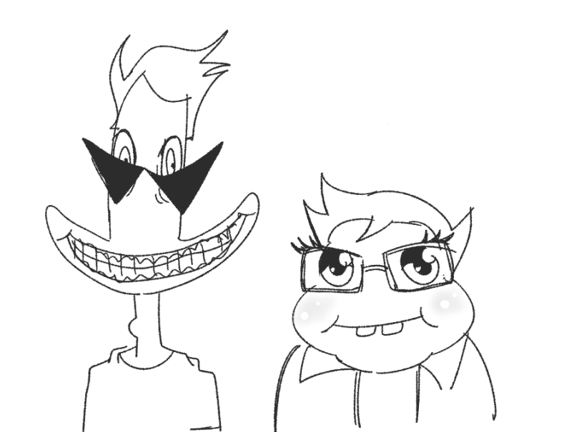 entropicbias's tweet photo. tried drawing dirk jake! https://t.co/G3ZoJjDOF4