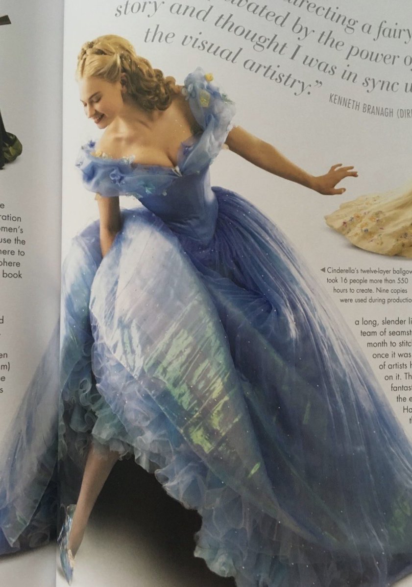 postcokeaverage's tweet photo. there’s nothing like this masterpiece of a cinderella dress..apparently it also holds the record for the most fabric used in a film costume. i want to try it on so bad https://t.co/8XtyDkBOVo