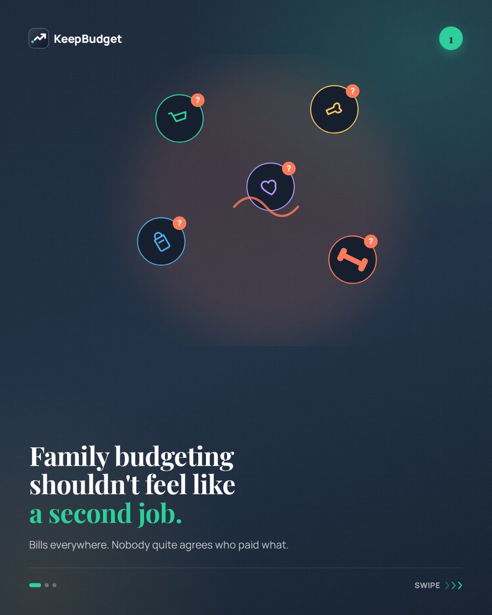 KeepBudgetApp's tweet photo. Family budgeting shouldn't feel like a second job. 😮‍💨

Swipe to see how KeepBudget keeps your household spending organized

One app, shared wallets, budgets by category. Everyone in the household sees the same live numbers  no more "where did the grocery money go? Free forever. https://t.co/HazmsdxlJR