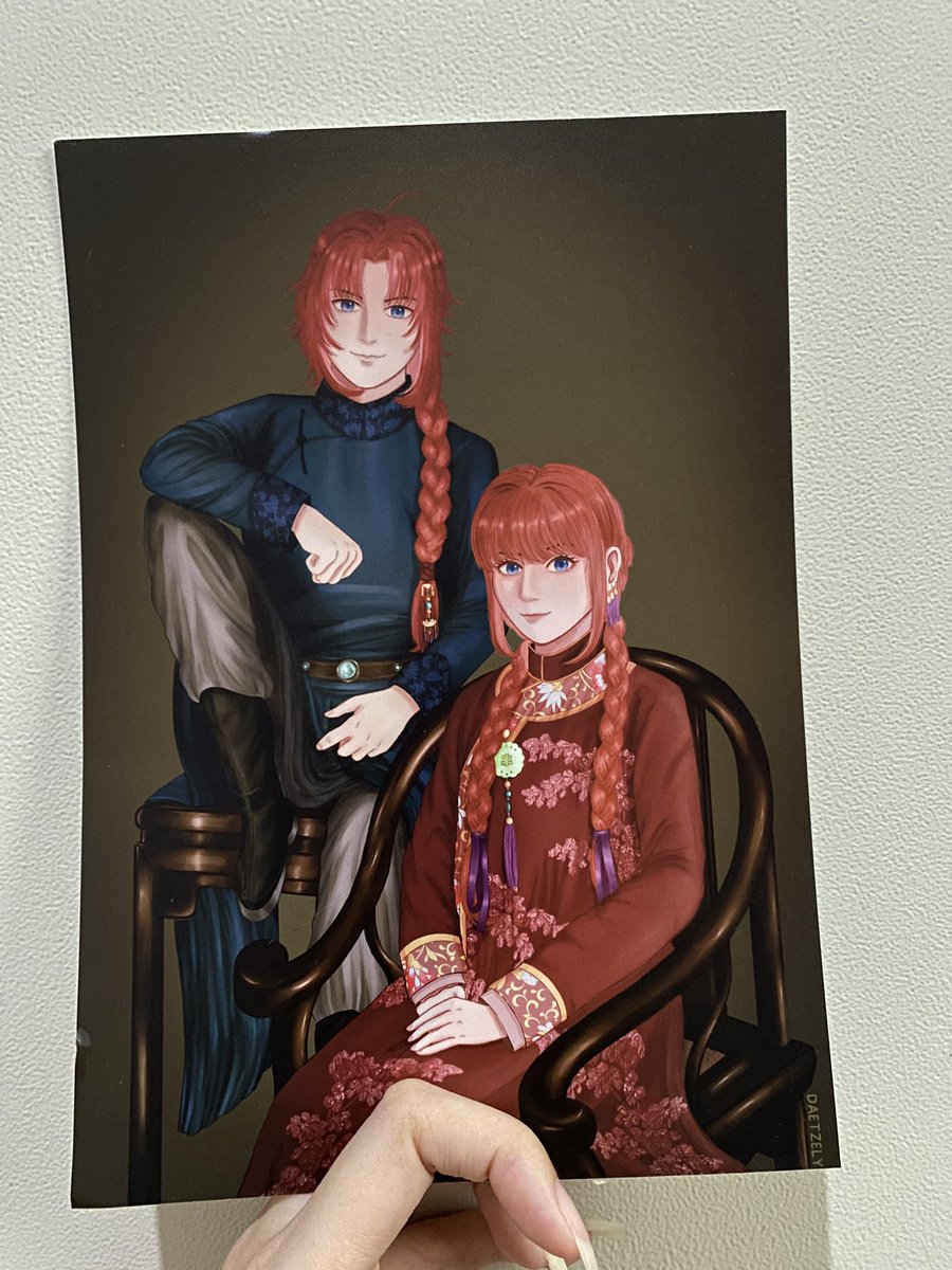 daetzely's tweet photo. [SAMPLE] 🐈

Yato Siblings Manfu - A5 Artprint ☂️ https://t.co/KqZqeWoZlo