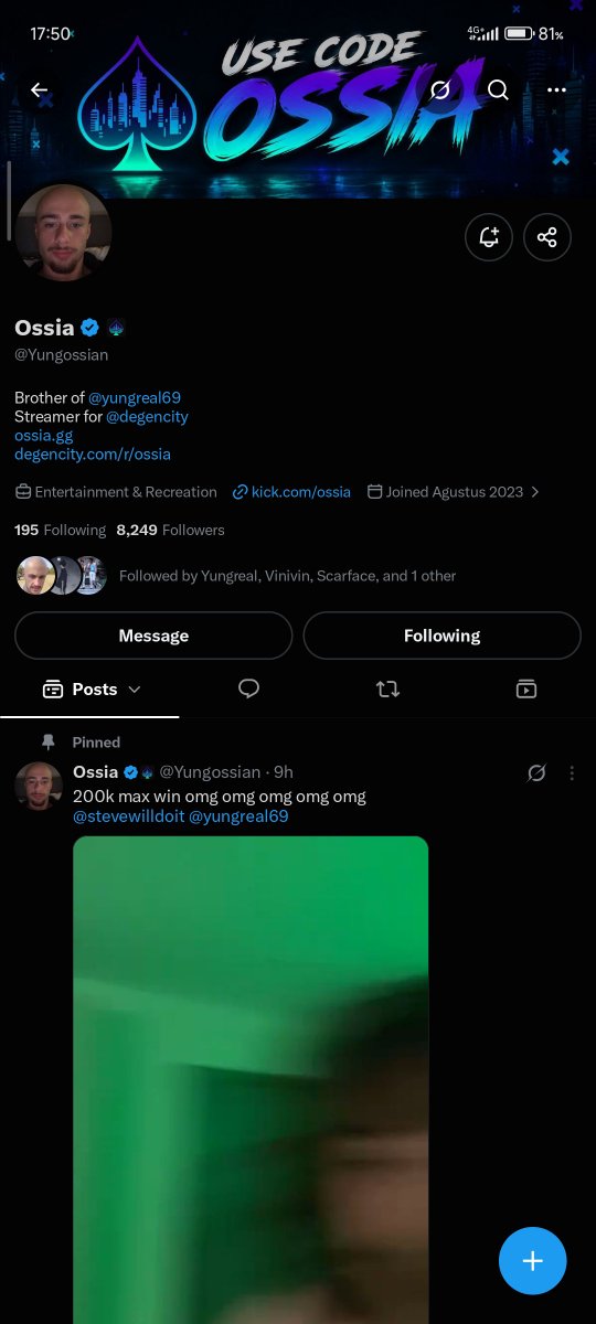 Garagadoyy's tweet photo. @yungreal69 @Yungossian i'm in, thanks @yungreal69 

p2W2AwsUzgd44E68CrWYXyqz7djPHsZj9nGHV352xr9 https://t.co/zlACxeKWyR