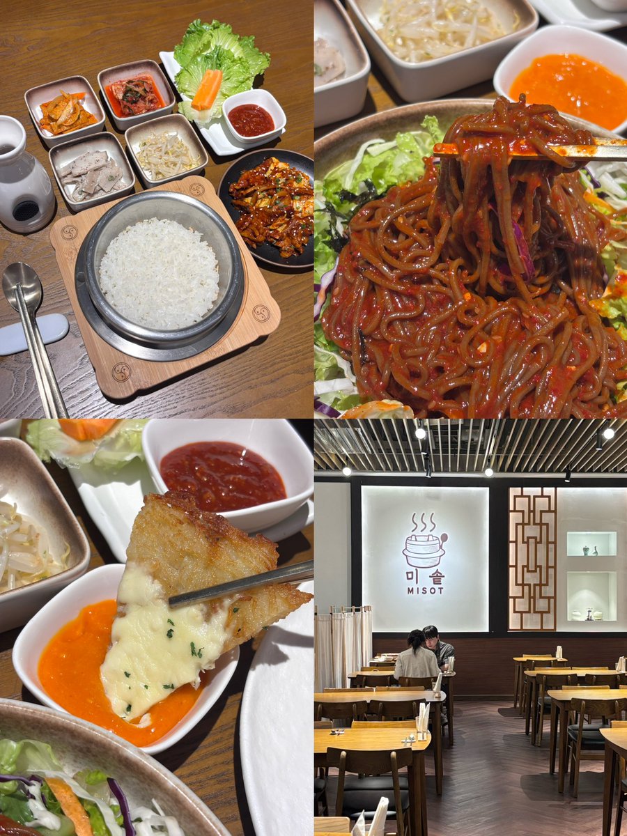 viewwrs's tweet photo. 🍶🇰🇷เจอร้านอร่อยที่สยามอีกแล้ว MISOT อาหารที่ทำจากเชฟเกาหลีแท้ๆ แนะนำ ซังกเยทังเป็นเซทไก่ตุ๋นโสมที่อลังมาก (ขาย10เซต/วัน) ไก่ตุ๋นโสมเนื้อนุ่มกินกับข้าวต้มร้อนๆ รสชาติเชงๆอร่อยมาก ในเซทจะมีบะหมี่เย็นเฟรชๆ กินละสดชื่น🤗 ห้ามพลาด! เซทข้าวหม้อร้อน ข้าวก้นหม้อกินกับซุปแล้ว กรุบๆกลมกล่อม อร่อยสุดๆเลย
📍Siamsquare one fl.5