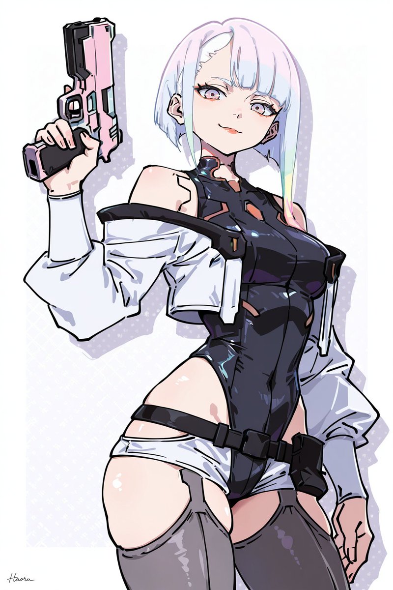 haorururu's tweet photo. Lucyna Kushinada / ルーシー 🌙

#Fortnite #CyberpunkEdgerunners #Lucy https://t.co/pGqbjqad7b
