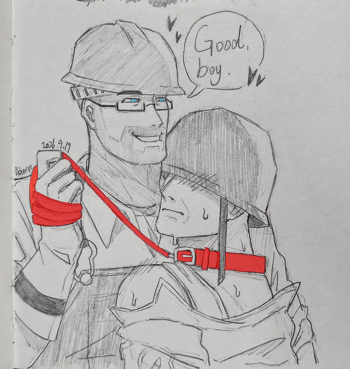 Asher_Leader037's tweet photo. #teamfortress2 #tf2soldier #tf2engineer #helmentparty https://t.co/7HHWgfXCm1