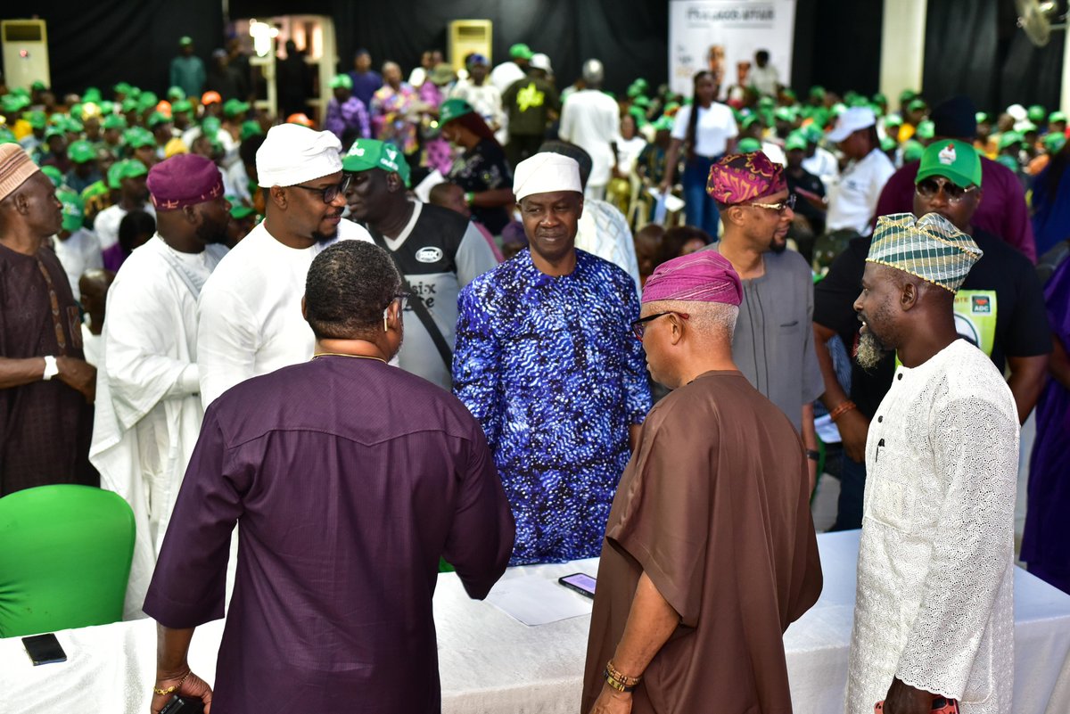 BOGbadams's tweet photo. On Friday, I attended the ADC Lagos State Town Hall and Grassroots Mobilisation Meeting. 

As expected, it was a most fruitful event, and it presented an opportunity for candidates like my principal, @GRVlagos, myself and others, to reaffirm our commitment to changing the fortunes of Lagos and Lagosians.

The party managers, led by our able Chairman, Mr. George Ashiru, and other leaders, also provided reassurance that the party structure is strong, embedded and waxing stronger by the day.

However, Lagosians still have to intentionally and demonstrably make a conscious, deliberate and aggressively determined choice to reject the slavery that the APC egbekegbe has always been known for.

The time for that choice is on Election Day. 

I will paraphrase the former President of Nigeria, President Goodluck Jonathan's last warning to Nigerians, here in Lagos: 

Lagosians have to choose between freedom and bondage, between prosperity and perpetual poverty, between a bountiful future and unending lack.

Chief Gbadebo Rhodes-vivour and I have decided to take Lagos State away from 27 consecutive years of Tinubu-inspired suffering, poverty, lack, wickedness and destructiveness.

We are committed to giving Lagosians a better life in all ramifications, starting with the basics - electricity, water, good roads, free education, free health care, cheaper food, much, much more affordable and accessible housing, a cleaner environment, and in the midst of all that, more jobs, on much better conditions of service, especially for Lagos State Civil Servants.

This time, do not be bewitched by their fetish broom. Reject what you did in 2015. Do not waste another 4 or 8 years of your life by voting for uncommitted atohunrinwas, who think American Citizenship is better for them than just being a Nigerian.

You have no Plan B. They do. That's why they're quite happy to mess Nigeria up, because what they steal, they take to their Plan B countries, and leave you here to suffer.

A word is enough for the wise.

#VoteGRV2027
#VoteADC
#TakeYourFitnessSeriously
#MEGA2027
#MakeEkoGreatAgain2027