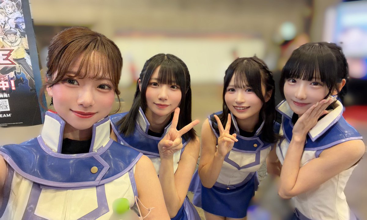 smzrei_'s tweet photo. 以上！オベリスクブルー女子達でした！
@mayu67sato 
@alice_srkw 
@r77m722 

#遊戯王TAGFORCEDX #KONAMI
#東京ゲームショウ2026 #TGS2026 https://t.co/Hc7JsVDKkz