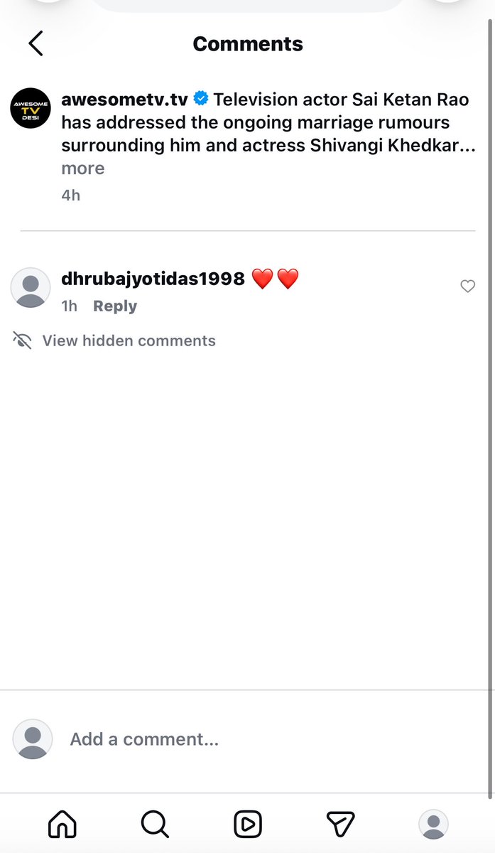 ivutrue's tweet photo. #saishi #sailetanrao Tamarind is definitely enjoying this interview where Sai shut down the marriage rumors by calling Shivangi a "good friend." She was the first to drop a heart emoji under the post. How did she know about the interview so quickly to jump on it like that? https://t.co/dld3CjpI3B