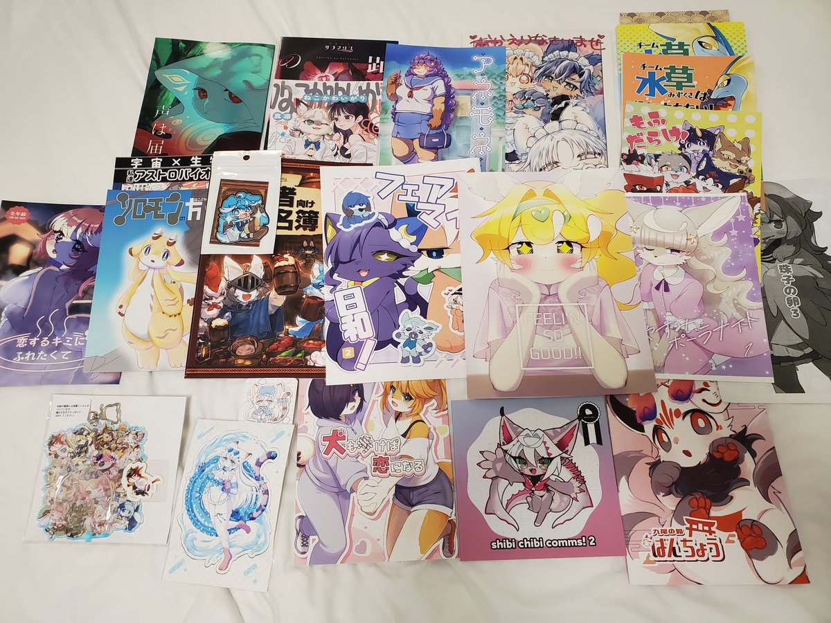 16GB1105's tweet photo. #けもケット17
戦利品です https://t.co/PWyeH2lGLY