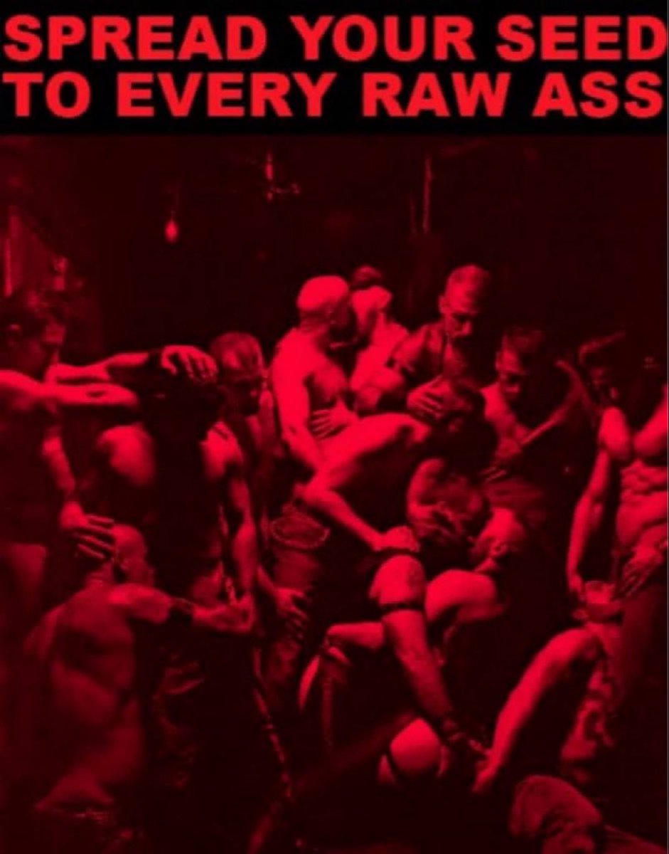 Midnight11333's tweet photo. hail cock 
#GayGangbang #SatanicGangbang #DarkGangbang #HailSatanGangbang #FilthyGangbang https://t.co/9a6Xgy1EmG