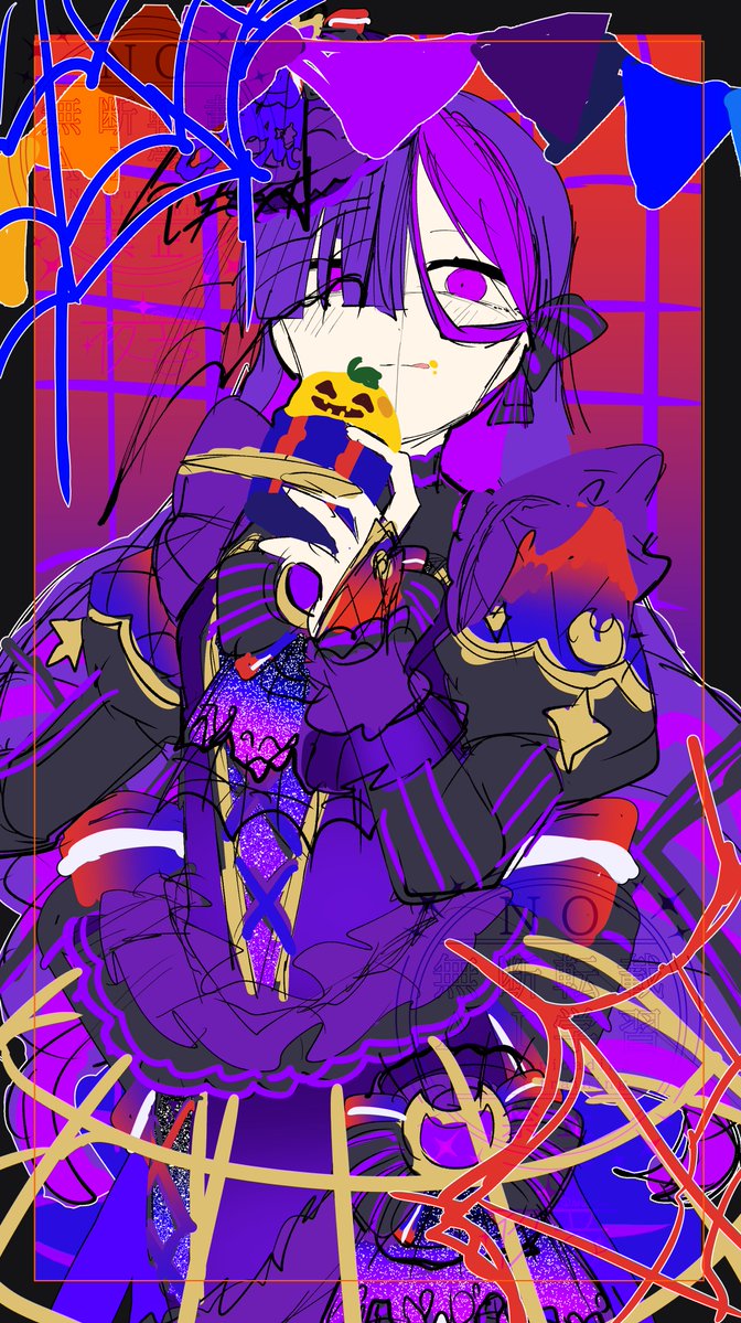 yoru_7on's tweet photo. ラフ大量生産（完全オリジナル＋創作ハロウィン） https://t.co/HXn71ewroV