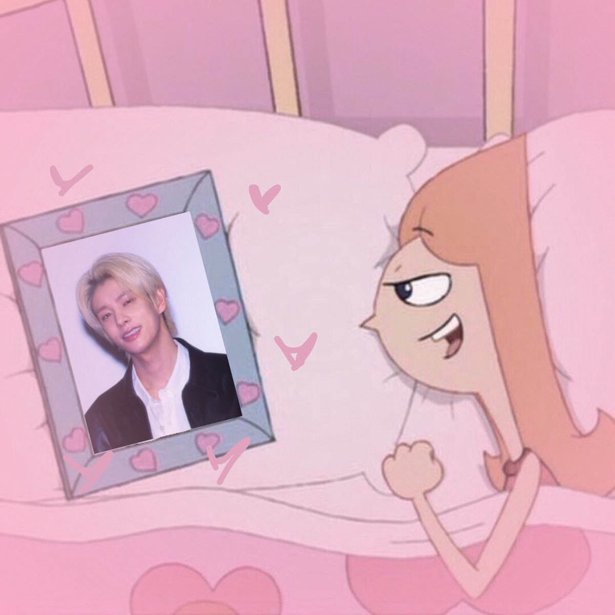 ikeudinner's tweet photo. when u have a crush https://t.co/EMjXwOB0Pg