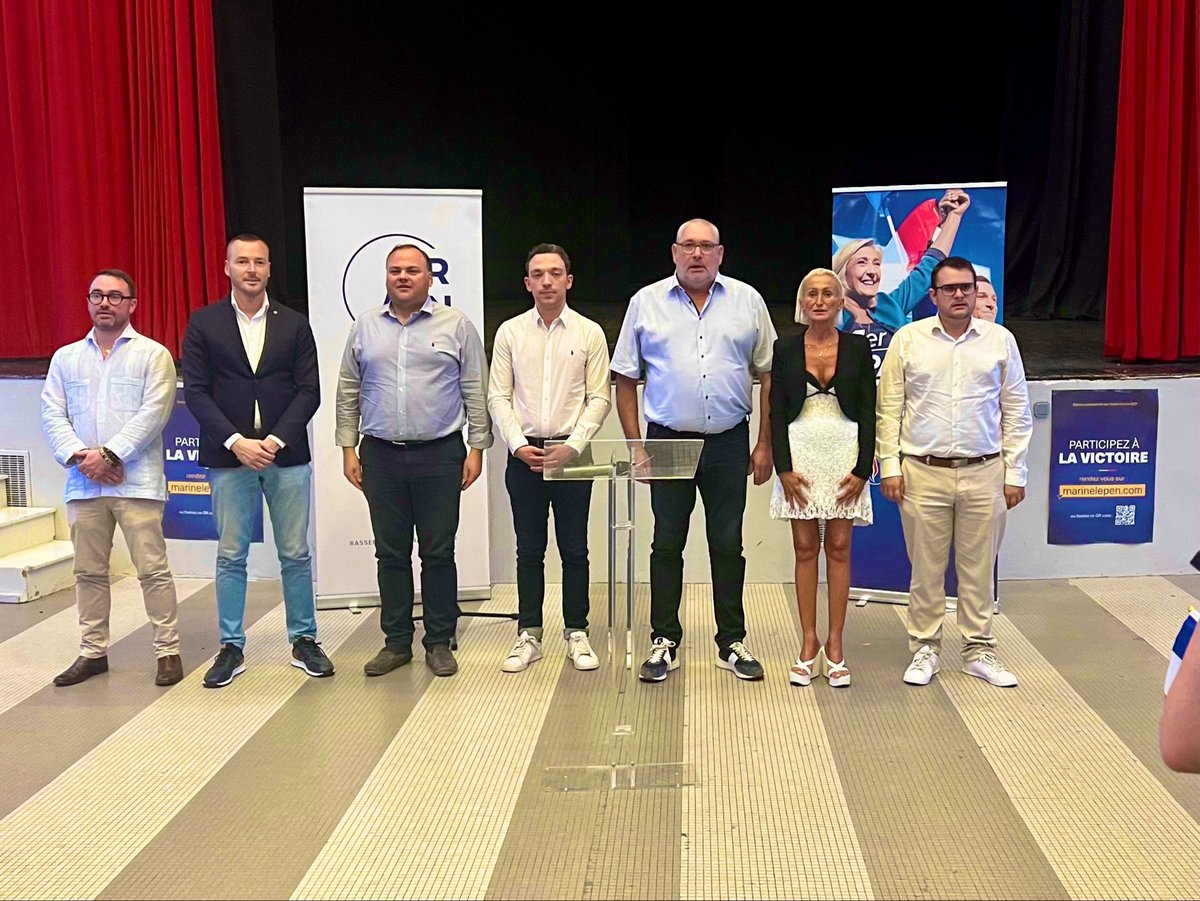 FalconFrederic's tweet photo. 🔵 Nous étions heureux d’accueillir à #Narbonne la fédération @RNational11 pour notre traditionnelle réunion de rentrée. https://t.co/Y2U9pbCWQV