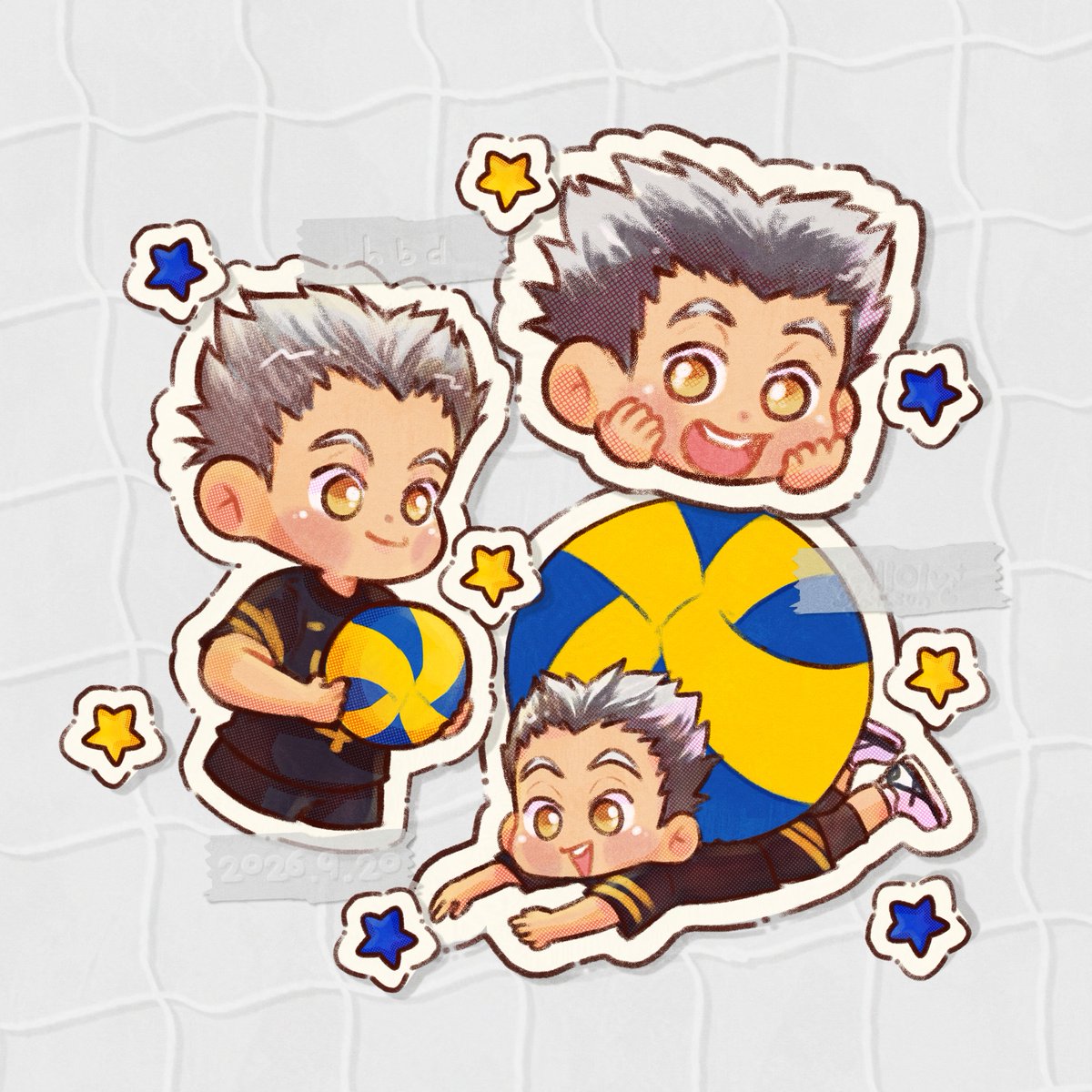 kaylsun's tweet photo. hbd to the brightest star  ‧₊˚✩
#木兎光太郎生誕祭2026 https://t.co/4AHGoLLauW