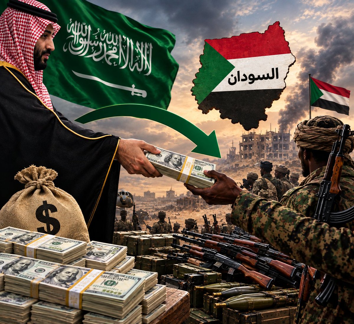 yass89in's tweet photo. صفقات بـ 1.5 مليار دولار لشراء مسيّرات وطائرات باكستانية بتمويل سعودي تُثبت أن سلطة بورتسودان تُدار بالكامل عبر الكفيل الخارجي! استخدام هذه المبالغ الضخمة لشراء 200 مسيرة وطائرات K-8 يوضح أين تذهب مقدرات البلاد بينما يتضور الشعب جوعاً. الرياض تواصل ضخ المليارات لتسعير المحرقة https://t.co/yhWppyYhhl