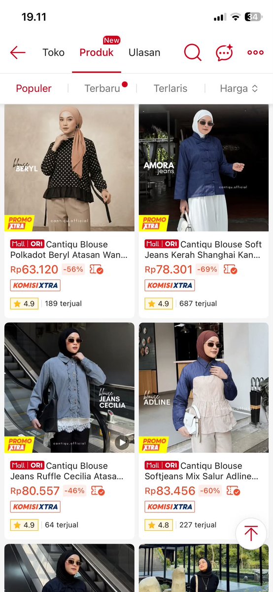 drizzlyy21's tweet photo. AKHIRNYAAA KAK, IN THIS ECONOMY 👀
Ternyata ada loh, hidden gem outfit aesthetic terlihat mahal, tapi harganya masih ramah kantong. Cocok buat yang suka tampil cantik tanpa overbudget 😍✨￼ https://t.co/4bTUjnrAPc