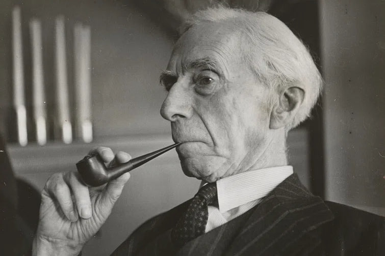 Saganismm's tweet photo. “Collective fear stimulates herd instinct, and tends to produce ferocity toward those who are not regarded as members of the herd.”

— Bertrand Russell https://t.co/673Atb0CjR