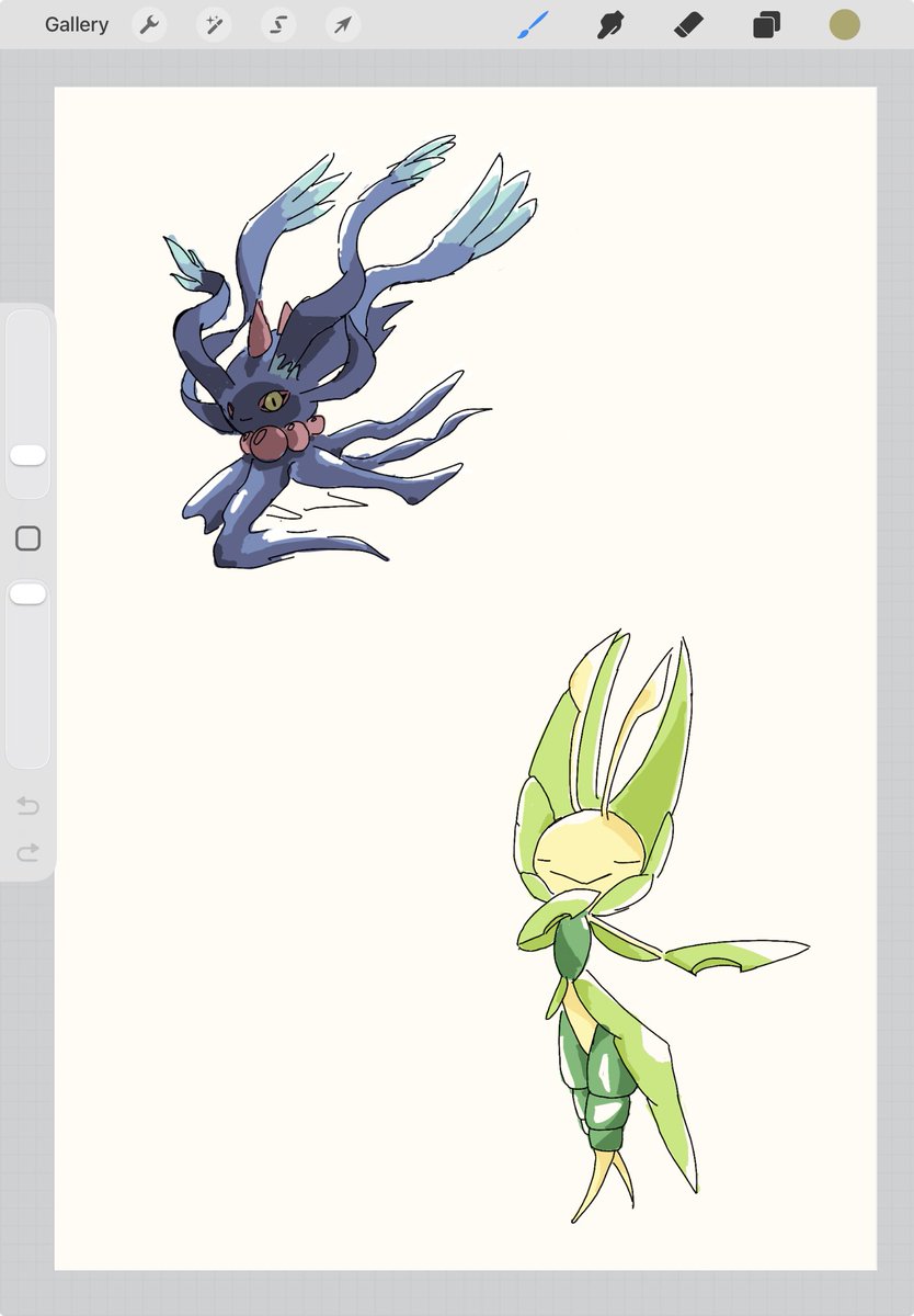 Uranium_Volt's tweet photo. Random Pokemon 
(Sorry for not posting 💔)

#Pokemonartㅤ https://t.co/DPl4gPIoir