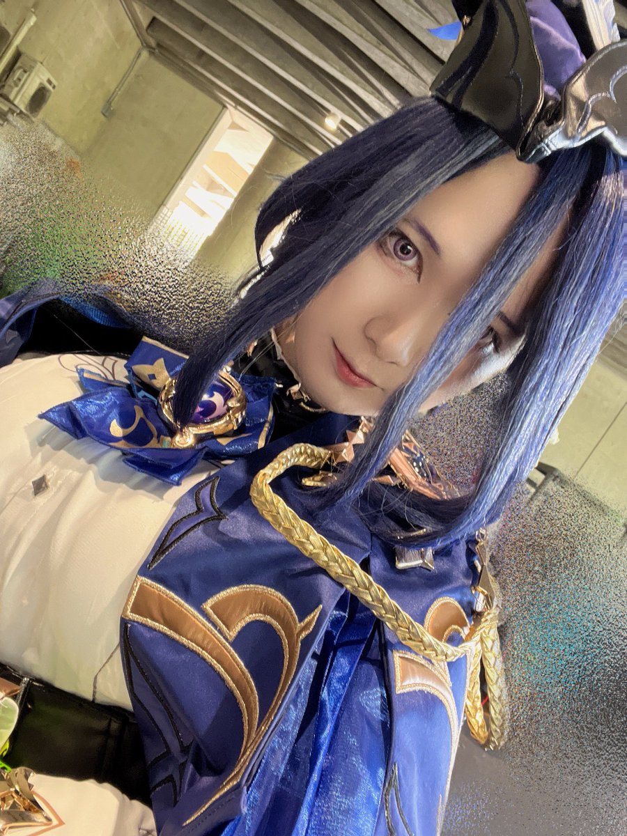 arase_rey's tweet photo. クロリンデ誕生日おめでと〜！
※写真は去年のTGS

⚠️cos

#GenshinImpactㅤ 
#cosplay 
#クロリンデ 
#クロリンデ生誕祭2026 https://t.co/T5pCI0QZm3