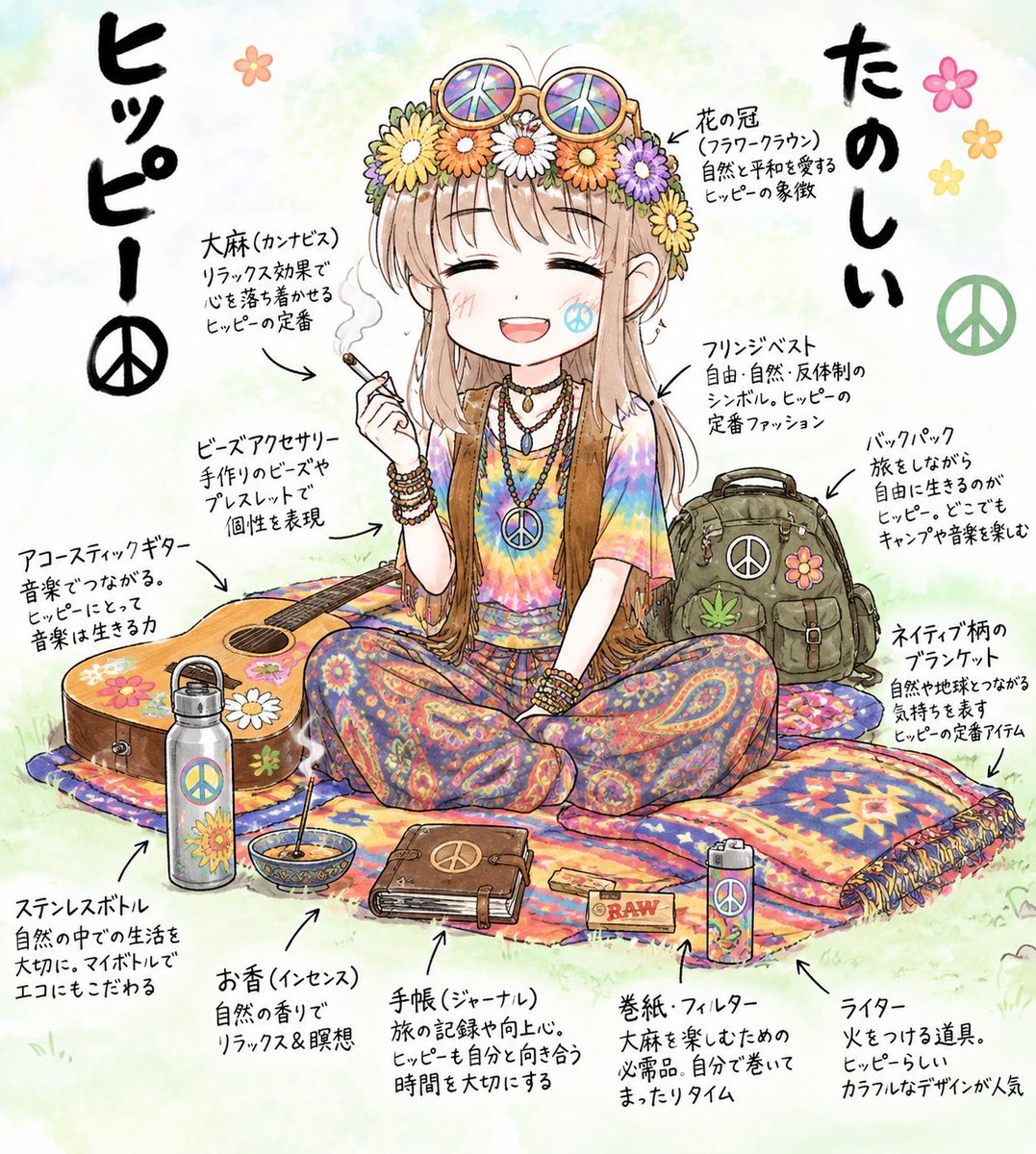 myoz_chan's tweet photo. #たのピク
たのしいヒッピー(意味深) https://t.co/Hyxi3d0bF2