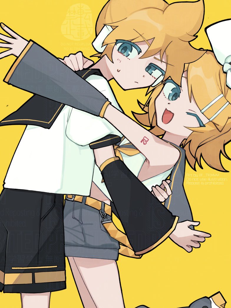 __TKMYY's tweet photo. #鏡音リン・レン https://t.co/46bhulzzLK