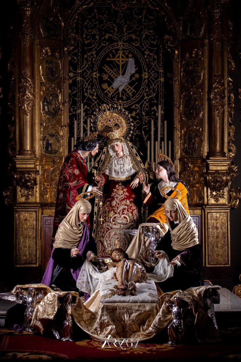 PasionDJerez's tweet photo. ✨ El Calvario siempre será una Maravilla visitarlo y gracias a la @HdadPiedadJerez. https://t.co/IxC0Vil51z