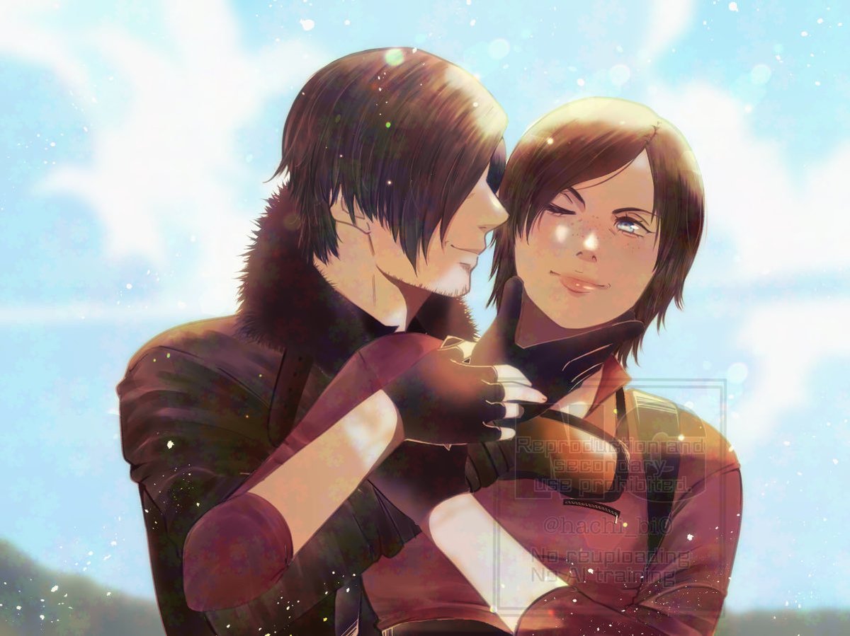 hachi_bi0's tweet photo. 信頼関係のレオクレ、好きです。

#cleon  #leonkennedy
#ClaireRedfield https://t.co/XyVDrYUdhg